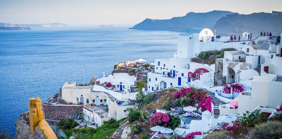 santorini, greece, buildings